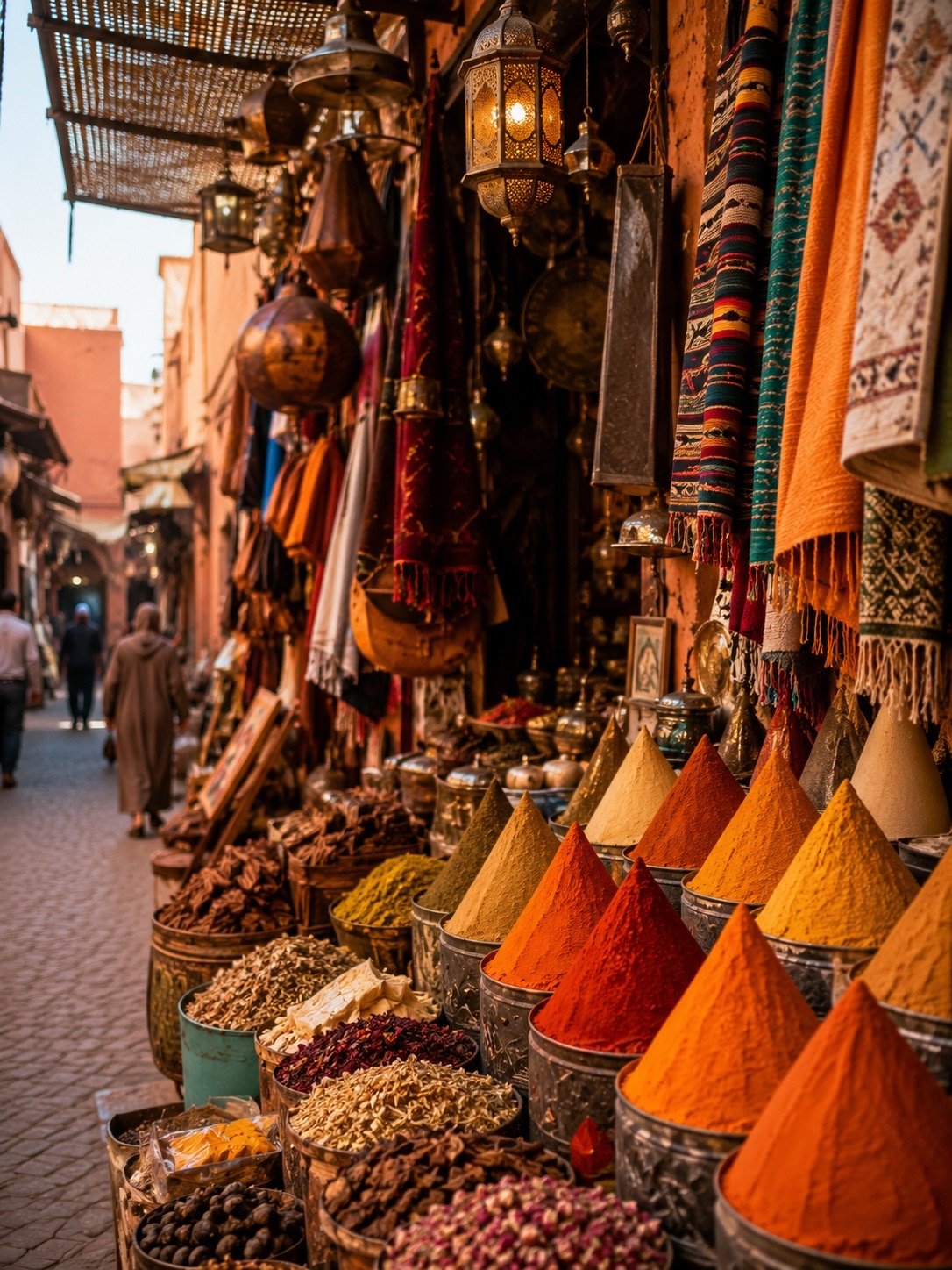 Marché coloré de Marrakech