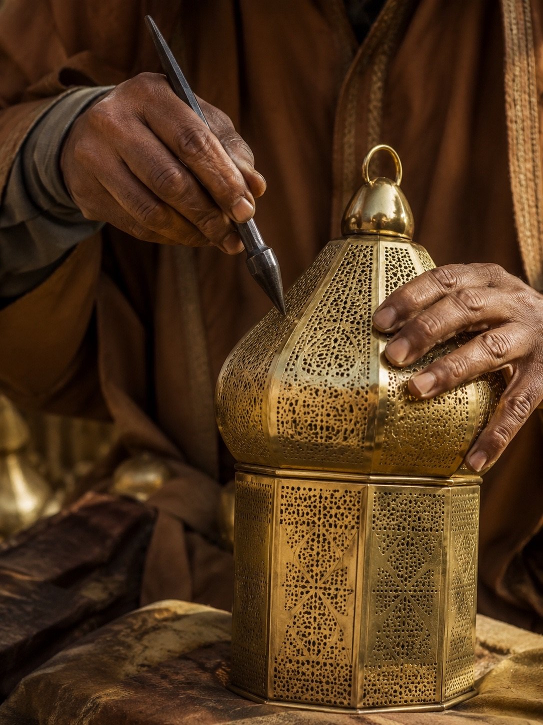 Détail artisanal marocain