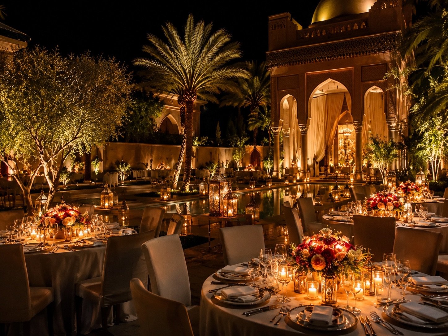 Décoration de la soirée